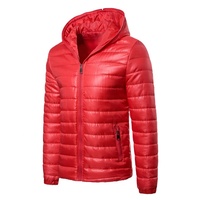 Vestes matelassées unisexes d'hiver chaudes, imperméables, coupe-vent, respirantes, à capuche, fermeture éclair, design réversible, rembourrage en coton, décontractées