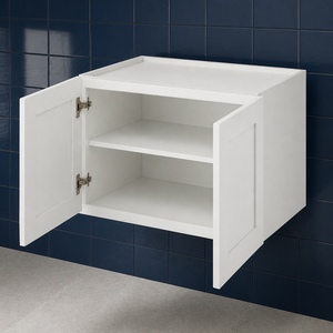 Gabinete de Cocina de Pared Blanco Estilo Shaker de 33 x 18 Pulgadas, 24 Pulgadas de Profundidad, RTA, Venta al Por Mayor Directo de Fábrica en Vietnam - Product Image 5