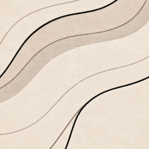 Alfombra de Lana Saanjh Flow, Hecha a Mano, Diseño Abstracto, Alfombra de Lana Premium Hecha a Mano, Alfombra de Diseño Artesanal - Product Image 5