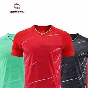 Maillot de football personnalisé avec logo d'équipe, uniforme de football, respirant, 100% polyester, ensembles pour hommes adultes - Product Image 2