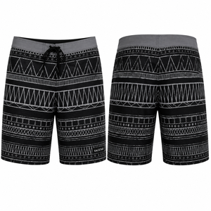 Men's <b>Surfing</b> Shorts Quick-Dry Beach Board Shorts Front Logo Swim Trunks Lightweight Eco-Friendly Breathable Sublimation - Product Image 3
