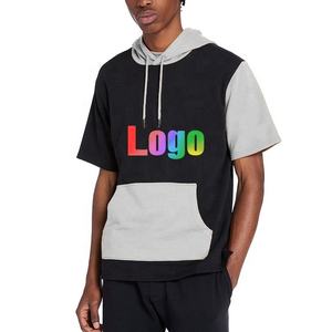 Sudadera con capucha de manga larga para hombre y mujer, suéter con estampado de algodón 100% bordado y bolsillo tipo canguro, de calidad op - Product Image 1