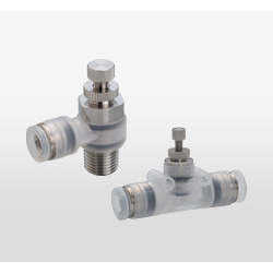 Controlador de flujo PISCO PP (polipropileno) SUS304 PJSMU6 Válvulas de control - Product Image 1