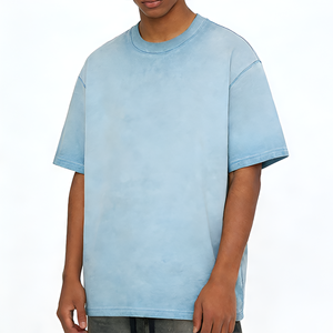 เสื้อยืดโอเวอร์ไซส์ผู้ชายผ้าฝ้าย 100% หนัก 260 กรัม พิมพ์ลาย DTG สไตล์ลำลอง วินเทจ ลุคย้อนยุค ทรงหลวม - Product Image 1