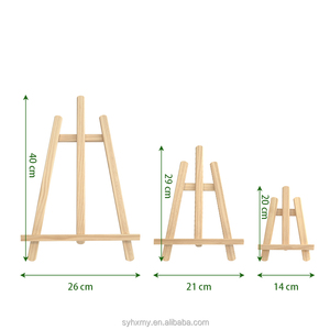 Gấp Nhỏ Bằng Gỗ Giá Vẽ 14*20/21*29/26*40Cm Trẻ Em Nghệ Sĩ Giá Vẽ Cho Nghệ Thuật Tranh Ảnh Hiển Thị Đứng - Product Image 2