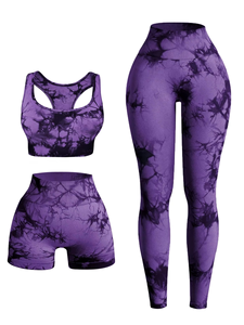 Conjunto Deportivo de Dos Piezas para Yoga y Gimnasio, Top Deportivo Ecológico, Leggings de Cintura Alta, Ropa Deportiva Activa para Mujer - Product Image 2