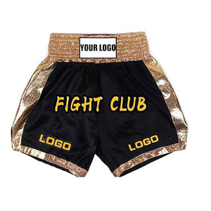 กางเกงมวยไทยปักลายแบบกำหนดเองและกางเกง MMA ปักลาย ชุดต่อสู้ส่วนตัวสำหรับผู้ชาย ผู้หญิง เด็ก ทีม และยิม ศิลปะการต่อสู้ - Product Image 5