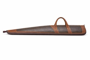 Funda de cuero genuino vintage para armas de campo, a prueba de viento, transpirable, de liberación rápida, duradera, con sistema MOLLE, bolsa de almacenamiento para tiro, Backwoods - Product Image 2