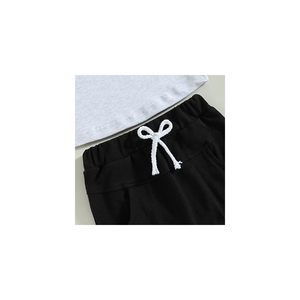 Wholesale Summer Co Ord <b>Set</b> Custom Logo Breathable Fashion Outfit Two Piece Casual Wear Clothing Manufacturer - Product Image 4
