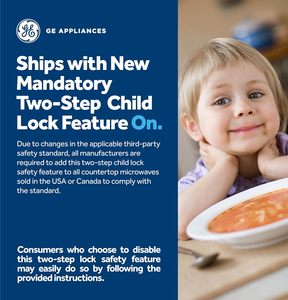 Horno microondas de 1.100 vatios, 7 configuraciones de cocción automáticas, elementos esenciales de cocina para la encimera, tecnología de bloqueo para niños, 1.4 Cu. Ft White - Product Image 2