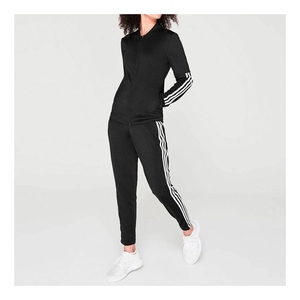 Survêtement unisexe personnalisé avec logo, décontracté, athlétique, respirant, léger, à taille élastique, avec fermeture éclair intégrale, motif écossais, pour le printemps - Product Image 4