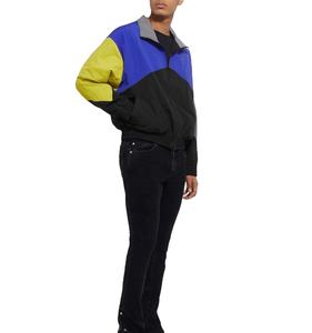 เสื้อแจ็คเก็ตกันลมผู้ชายแบบมีซิป ระบายอากาศได้ดี คอเสื้อสะท้อนแสง ซับในตาข่ายแบบกำหนดเอง กันน้ำ - Product Image 5