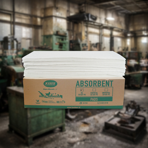 Almohadilla Absorbente de Aceite Industrial de 160 GSM – Almohadillas Ligeras para Derrames de Aceite con Absorción Rápida, OEM Disponible - Product Image 3