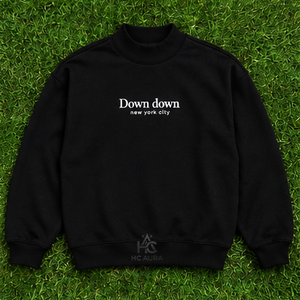 Top Trend Sustainable Cotton/Fleece Mock Neck Unisex Sweatshirt Premium Quality Black Color Mock Neck Full Sleeve <b>Shirt</b> - Product Image 3