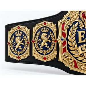 Custom Elite Championship <b>Belt</b> TRX-WS042 2.2m Metal with Custom Logo & Title Plates for MMA Boxing <b>Wrestling</b> - Product Image 3
