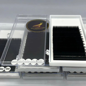 Top Quality Wholesale <b>Lash</b> Trays Pre Made <b>Fan</b> Eyelash Extensions Short Stem Long Stem Promade <b>Lash</b> Extension <b>Fans</b> <b>Premade</b> <b>Lash</b> - Product Image 4