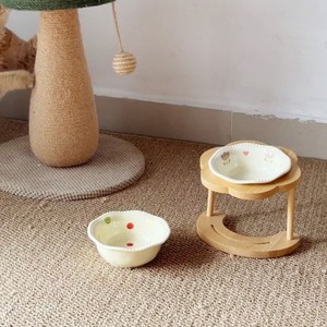 Cute Wooden Elevated Pet <b>Bowl</b> Stand for <b>Dogs</b> Indoor Use - Product Image 4