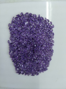 Ametyste africaine naturelle 5x2.5MM taille marquise, qualité supérieure, violet foncé, pierre précieuse en vrac pour la fabrication de bijoux - Product Image 5