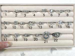 925 Sterling <b>Silver</b> Clear Quartz <b>Ring</b> Genuine Clear Quartz <b>Ring</b> Wholesale Price - Product Image 2