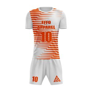 Custom New Men's Jersey Football Soccer Uniforms 100% Polyester Quick Dry Breathable Hot Selling <b>Cheap</b> Latest Design - Product Image 4
