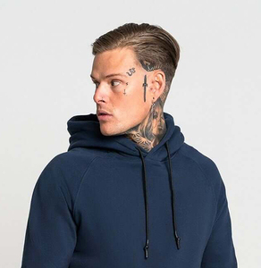Sweat à capuche décontracté pour homme, style basique, tissu doublé en polaire doux, capuche à cordon réglable, manches longues, poche avant, confortable - Product Image 5