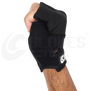 2026 Super Quality Leather Half-Finger Gym <b>Gloves</b> Lightweight Customized Non-Slip Breathable Unisex Fitness <b>Gloves</b> For <b>Weight</b> - Product Image 5