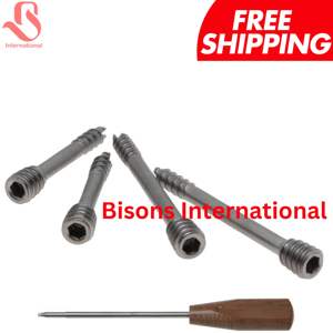 ชุดสกรูยึดกระดูกแบบมีรูตรงกลางทำจากเหล็กกล้าไร้สนิมความแม่นยำสูงสำหรับการยึดตรึงกระดูกในงานศัลยกรรมกระดูกและข้อจาก BISONS Wholesale พร้อมไขควง - Product Image 5