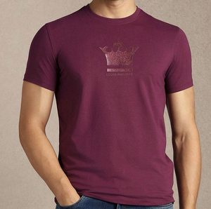 เสื้อยืดผู้ชายสไตล์มินิมอล พิมพ์ลายเรียบง่าย ผ้าฝ้าย ทรงปกติ เนื้อผ้านุ่ม น้ำหนักเบา สวมใส่สบาย เหมาะสำหรับใส่ทำงาน ออกกำลังกาย และเดินทาง รับผลิตแบบ OEM ODM - Product Image 5