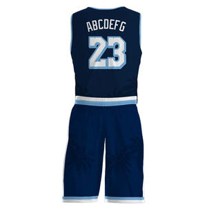 Fournisseur en gros de kits de vêtements de sport, faible MOQ, tenues de match pour clubs, livraison rapide, impression par sublimation, respirant, séchage rapide, basketball - Product Image 2