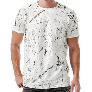 เสื้อยืดพิมพ์ลายแบบซับลิเมชั่น ออกแบบเองได้ แขนสั้น เสื้อยืดผู้ชาย พิมพ์ลายด้วยเทคนิคซับลิเมชั่น เสื้อยืดซับลิเมชั่นสำหรับผู้ชาย - Product Image 4
