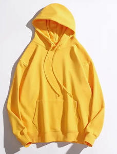 Sudadera con capucha de manga larga de algodón 100% para hombre, personalizada al por mayor, con bolsillo canguro y cordón ajustable, para unisex. - Product Image 5