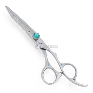 Ciseaux de barbier ergonomiques avec vis de tension réglable, lames ultra-affûtées, ciseaux pour salon professionnel, coupe de cheveux - Product Image 3