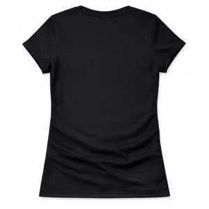 T-shirt pour femmes Jack and Jill, coton, manches courtes, col rond, impression de logo, OEM, vente en gros, approvisionnement en vrac - Product Image 2