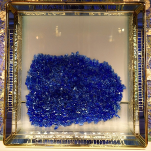 ลูกปัดแก้วสำหรับตกแต่งบ้านดีไซน์อาร์ตเดคโคสีฟ้าน้ำหนักเบาเป็นมิตรกับสิ่งแวดล้อมใช้ตกแต่งถนนสำหรับสระว่ายน้ำสวนแก้วเด็กผู้หญิง - Product Image 4