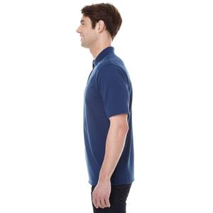 T-shirt polo de haute qualité en coton à manches courtes pour hommes, impression personnalisée importée du Bangladesh - Product Image 2