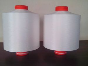 Fil de polyester de haute qualité 150/48 DDB NIM teint en continu, antibactérien, écologique, filé à l'anneau, filé à la machine, pour le tissage - Product Image 4