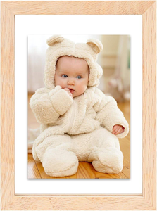 Marco de Fotos Flotante de Madera Maciza Ecológico de Doble Cara, Forma Personalizada, Orientación Vertical, Doble Alta Transparencia - Product Image 2