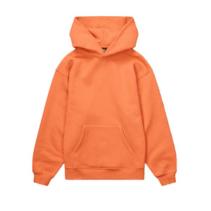 Sudaderas con Capucha de Felpa Francesa para Hombre, Diseño Personalizado, Corte Holgado Informal, Técnica de Teñido Liso, Algodón/Poliéster - Product Image 3