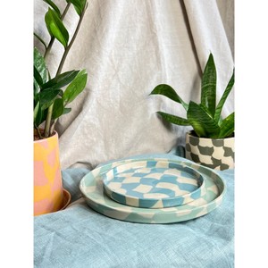 Handmade Porcelain Dinnerware Crockery New Design Luxury <b>Ceramic</b> White & Green Dishes & <b>Plates</b> Sustainable Feature - Product Image 3