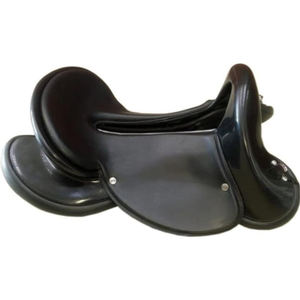 A la venta: Almohadillas para silla de caballo de dama de honor y salto, de visón y piel, colores rojo, azul, negro, azul marino, en dólares, talla 8, tamaño completo, cob. - Product Image 5