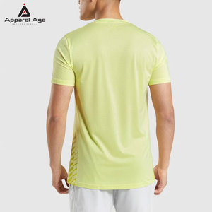 T-shirts de sport respirants à séchage rapide, dernier design, prix de gros, fabrication en usine, meilleur matériau, t-shirts de sport pour hommes - Product Image 2