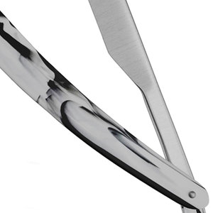 High Quality Stainless Steel Handle Stainless Steel <b>Blade</b> Disposable <b>Single</b> Edge Men's Salon Barber Face Shaving <b>Razor</b> - Product Image 5