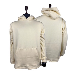 Sudadera con Capucha Bordada de Corte Regular y Holgado, 350 GSM, con Mangas Largas y Bolsillo Frontal, 100% Algodón Felpa, Transpirable, Estilo Invernal para Hombre - Product Image 1