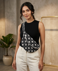 Bolso de pecho para mujer con estampado de dibujos animados, correa ajustable, cierre de cremallera, estilo minimalista, para todas las estaciones, bolso cruzado de un solo hombro - Product Image 1