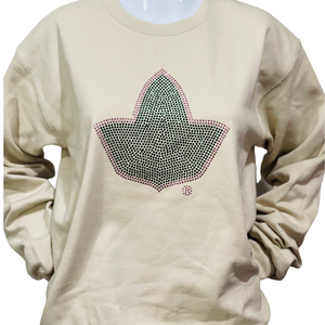   เสื้อสเวตเชิ้ต Bling Ivy สำหรับผู้หญิง ลายกราฟิก Ivy ระยิบระยับ คอกลม แขนยาว แฟชั่นสำหรับกลุ่มเพื่อนร่วมชั้น เหมาะสำหรับใส่ไปมหาวิทยาลัย - Product Image 1
