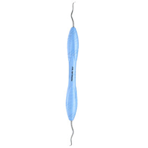 Colorful <b>Plastic</b> Handle Dentistry Stainless Steel Medic Instruments Oem Dental Gracey Curette 13/14 Periodontal - Product Image 1