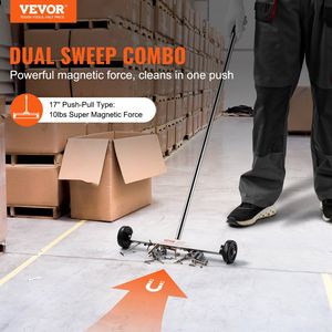 Separatore Magnetico Mini da 17 Pollici con Ruote, Capacità 10 Libbre, Manico Regolabile, Leggero, Raccoglitore Magnetico Mini - Product Image 2