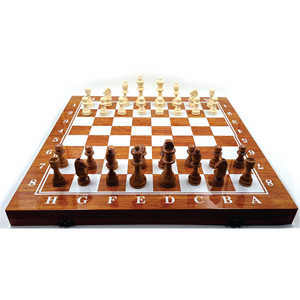 Jeu d'échecs magnétique en bois personnalisé de 15,6 pouces, jeu d'échecs Staunton pliable en bois, jeu d'échecs portable de haute qualité - Product Image 6
