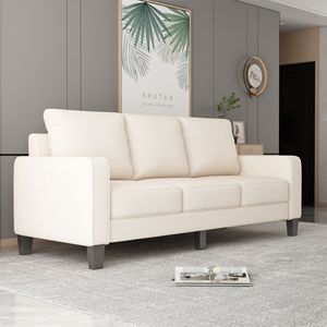 Moderno divano in tessuto Beige per soggiorno mobili eleganti - Product Image 3