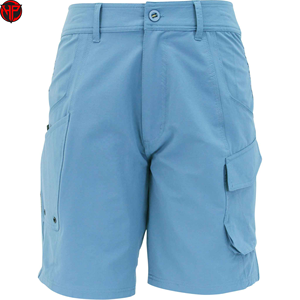 กางเกงขาสั้นชายคุณภาพสูงสำหรับฤดูร้อน แห้งเร็ว ผ้าแคนวาสทอ เหมาะสำหรับตกปลา เอวกลาง สไตล์ลำลอง ระบายอากาศได้ดี - Product Image 1